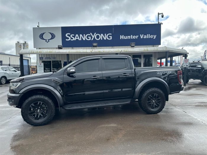 2018 Ford Ranger Raptor PX MkIII MY19 4X4 Dual Range Shadow Black