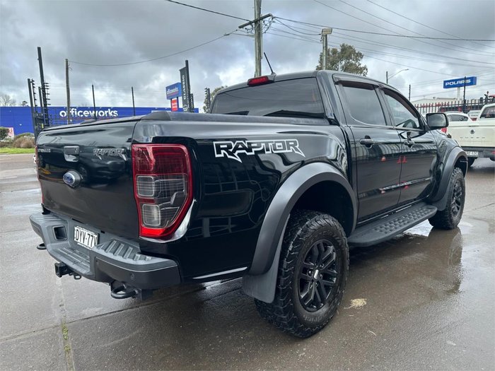 2018 Ford Ranger Raptor PX MkIII MY19 4X4 Dual Range Shadow Black