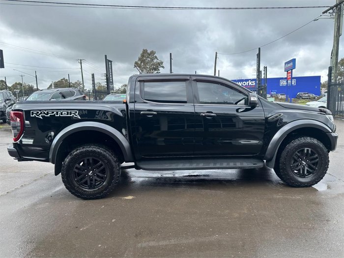 2018 Ford Ranger Raptor PX MkIII MY19 4X4 Dual Range Shadow Black