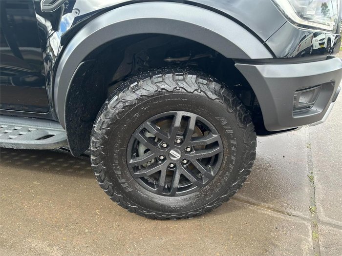 2018 Ford Ranger Raptor PX MkIII MY19 4X4 Dual Range Shadow Black