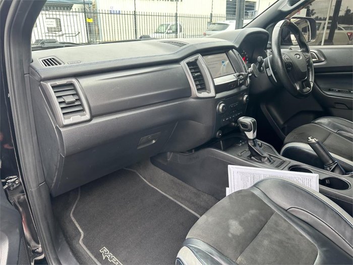 2018 Ford Ranger Raptor PX MkIII MY19 4X4 Dual Range Shadow Black