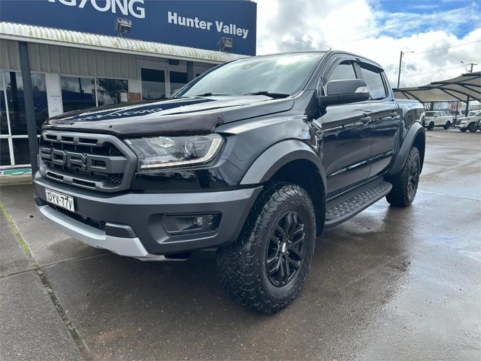 2018 Ford Ranger Raptor PX MkIII MY19 4X4 Dual Range Shadow Black