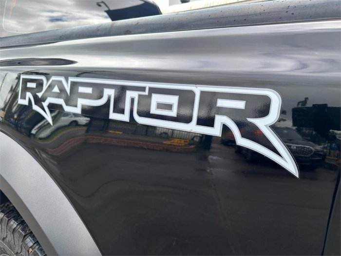 2018 Ford Ranger Raptor PX MkIII MY19 4X4 Dual Range Shadow Black