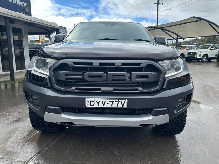 2018 Ford Ranger Raptor PX MkIII MY19 4X4 Dual Range Shadow Black