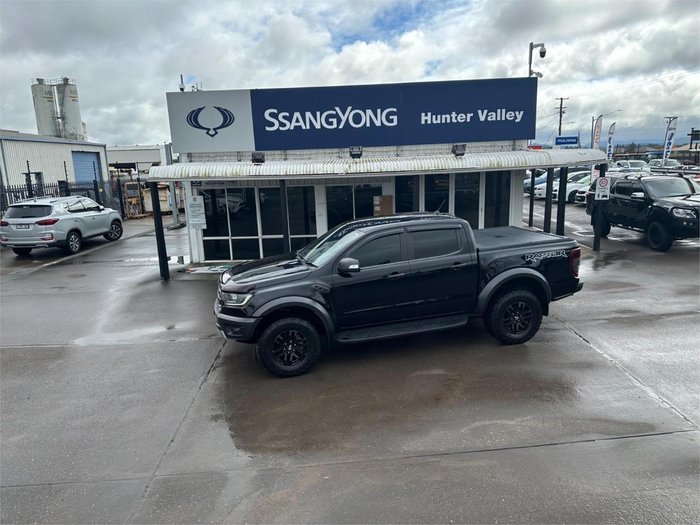 2018 Ford Ranger Raptor PX MkIII MY19 4X4 Dual Range Shadow Black