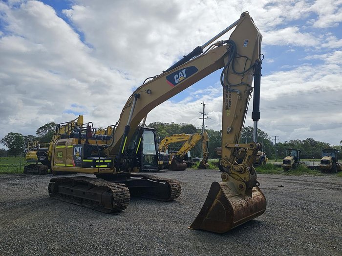 2014 Caterpillar 329El Yellow