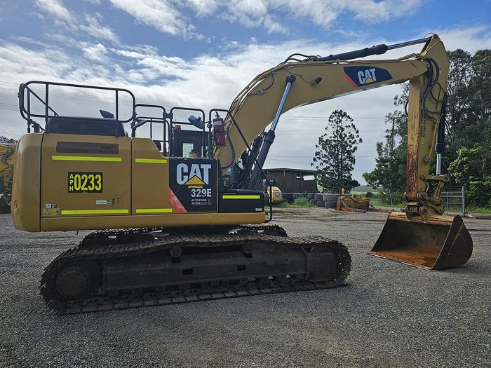 2014 Caterpillar 329El Yellow