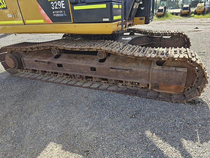 2014 Caterpillar 329El Yellow