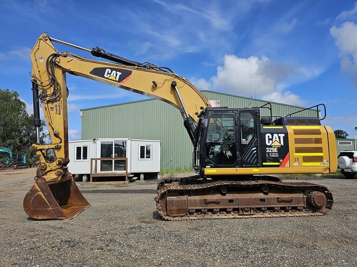 2014 Caterpillar 329El Yellow