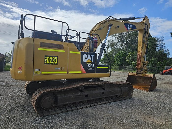 2014 Caterpillar 329El Yellow
