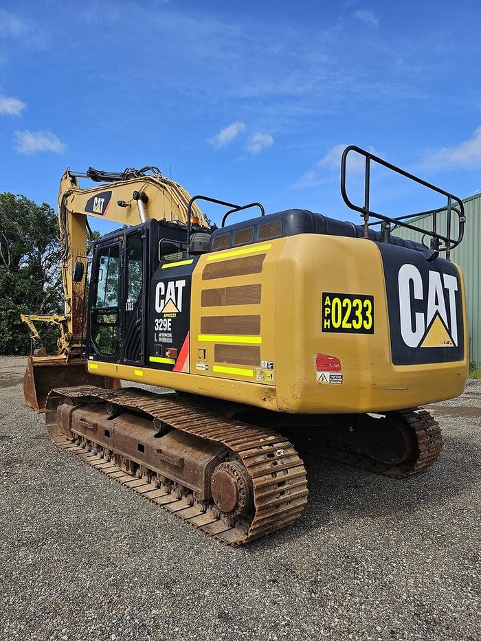 2014 Caterpillar 329El Yellow