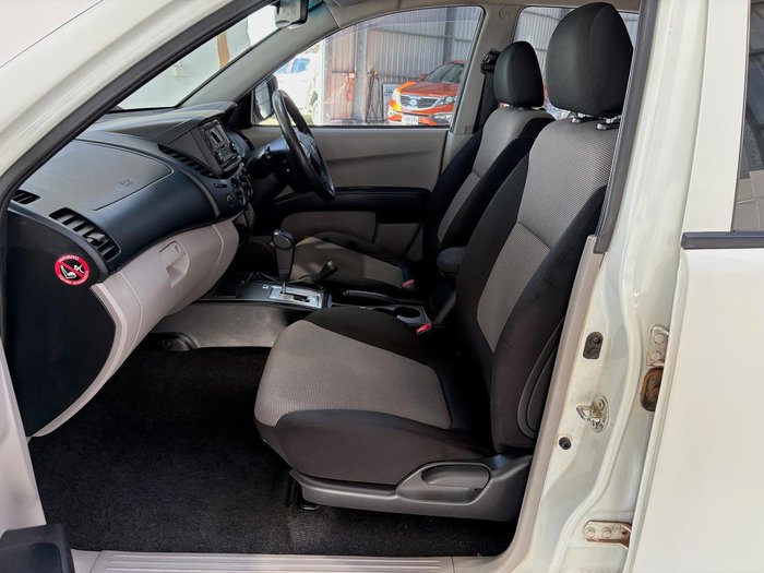 2015 Mitsubishi Triton GLX MN MY15 4X4 Dual Range White