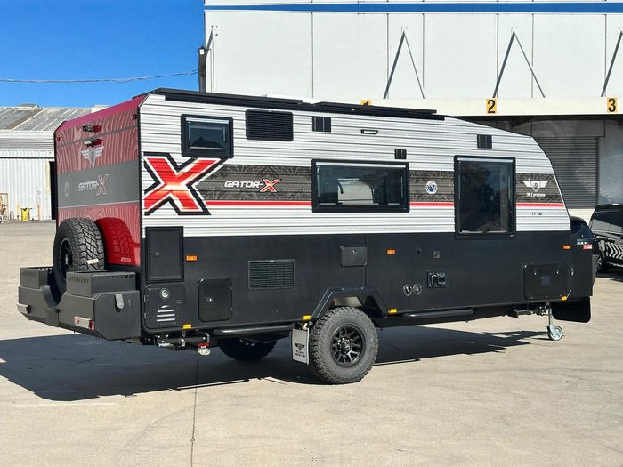 2025 JB Caravans Gator X 17'10 Rear Door