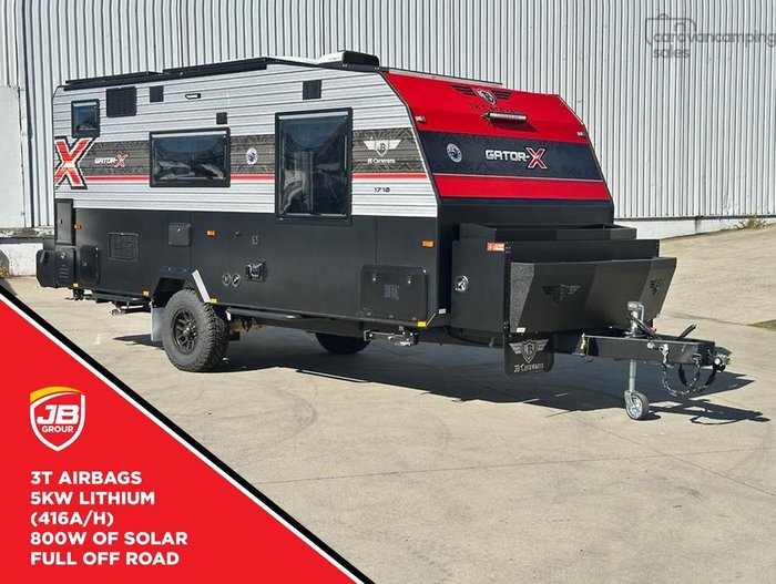 2025 JB Caravans Gator X 17'10 Rear Door