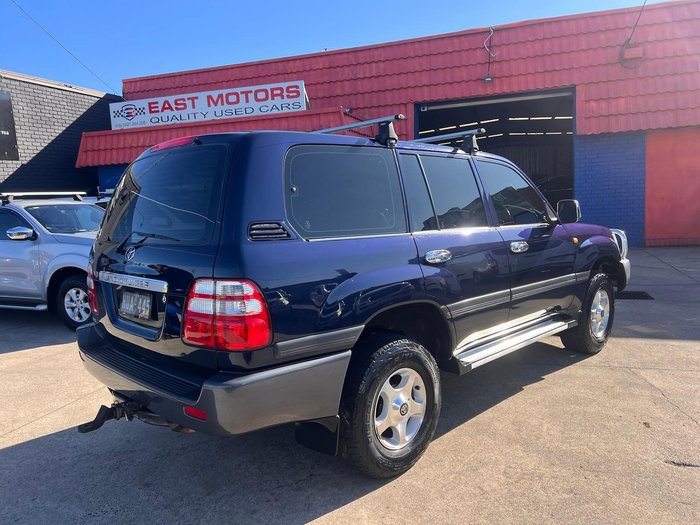 2005 Toyota Landcruiser GXL UZJ100R 4X4 Constant Blue Mica