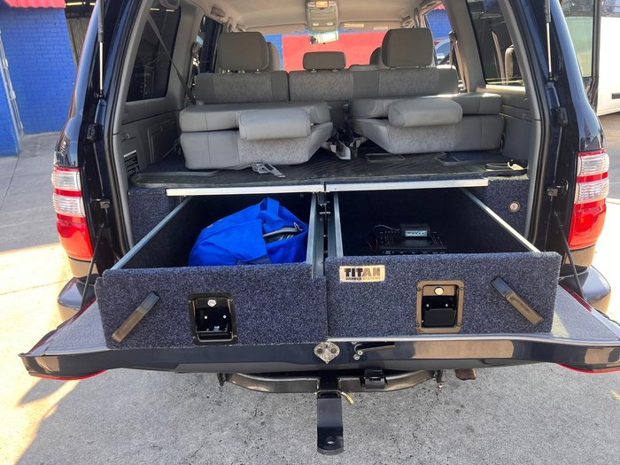 2005 Toyota Landcruiser GXL UZJ100R 4X4 Constant Blue Mica