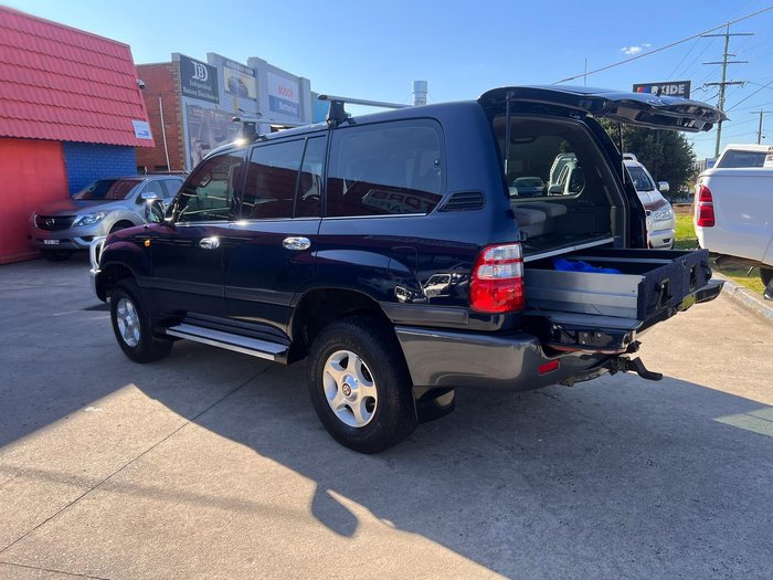 2005 Toyota Landcruiser GXL UZJ100R 4X4 Constant Blue Mica