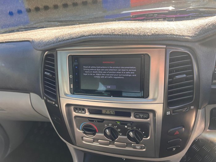 2005 Toyota Landcruiser GXL UZJ100R 4X4 Constant Blue Mica