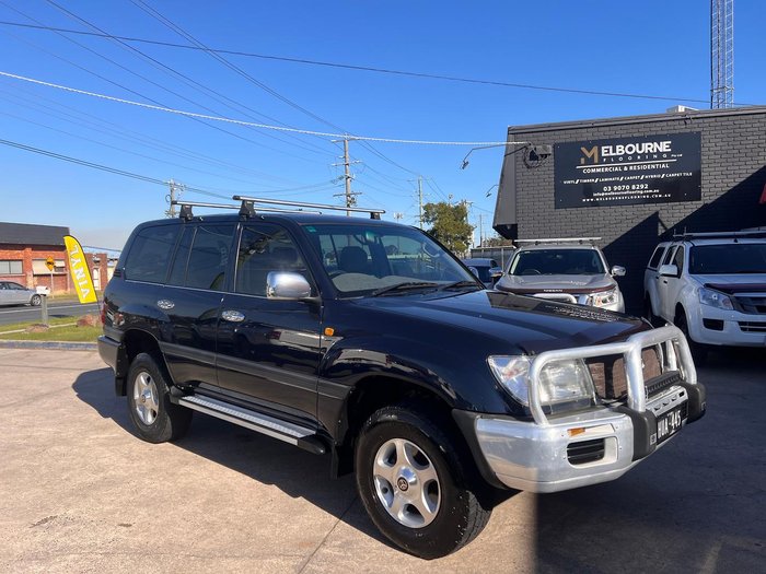 2005 Toyota Landcruiser GXL UZJ100R 4X4 Constant Blue Mica