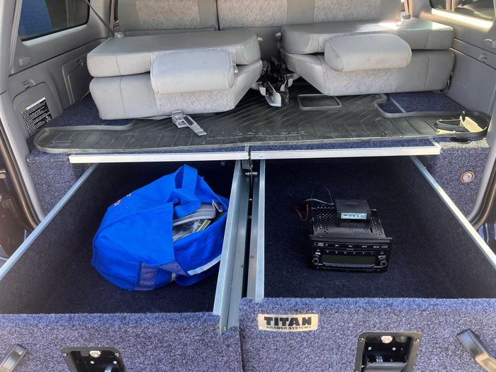 2005 Toyota Landcruiser GXL UZJ100R 4X4 Constant Blue Mica