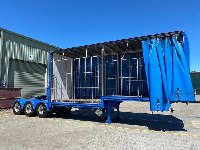 2006 Krueger St3 Lead A 12 Pallet Drop Deck Mezzanine