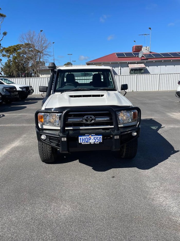 2022 Toyota Landcruiser GXL VDJ79R 4X4 Dual Range French Vanilla