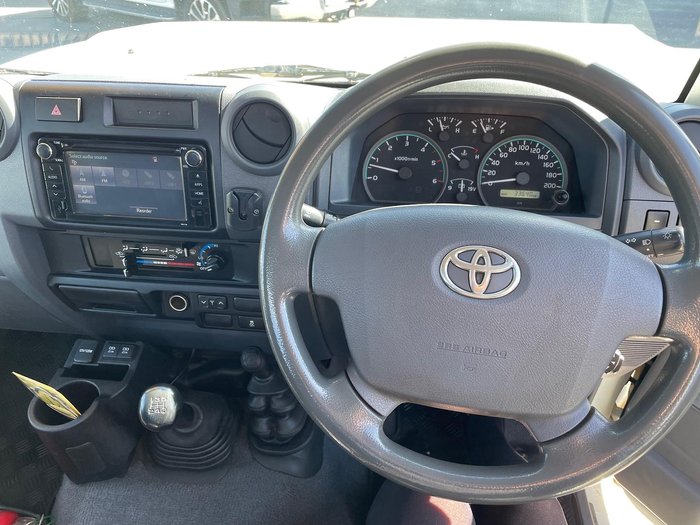 2022 Toyota Landcruiser GXL VDJ79R 4X4 Dual Range French Vanilla