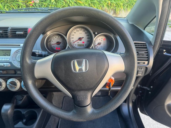 2008 Honda Jazz GLi GD Nighthawk Black