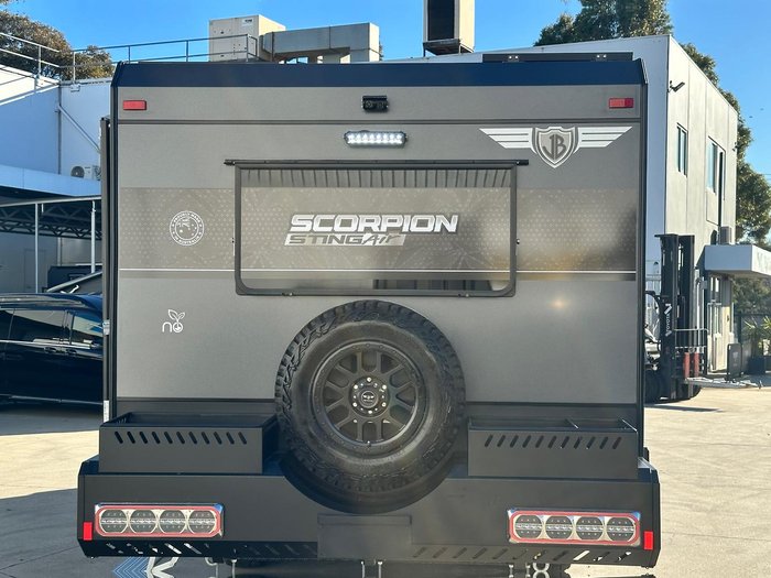 2025 JB Caravans 23'6 Scorpion Sting Air Rear Club