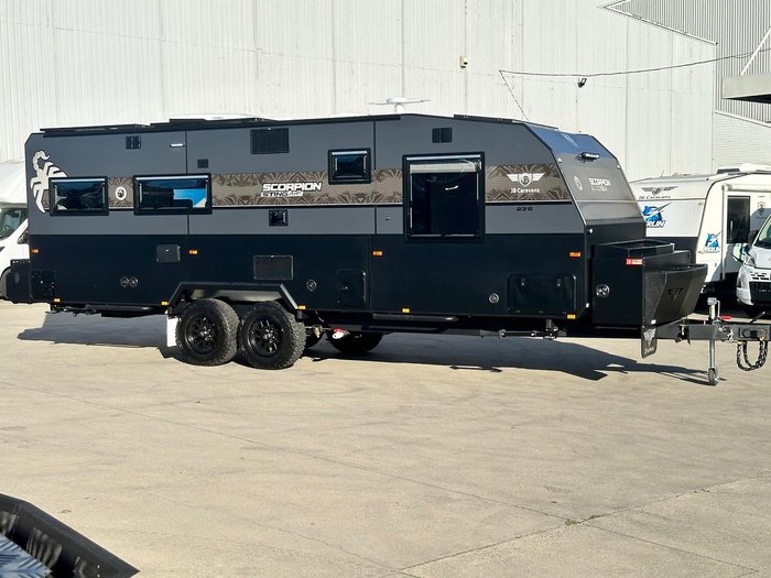 2025 JB Caravans Scorpion Sting Air 23'6 Rear Club