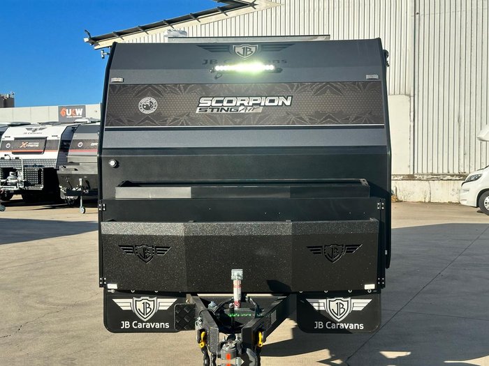 2025 JB Caravans Scorpion Sting Air 23'6 Rear Club
