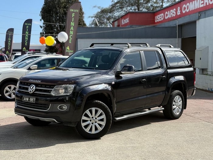 2016 Volkswagen Amarok TDI420 Highline 2H MY16 4X4 Constant Deep Black