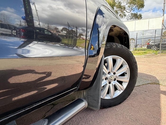 2016 Volkswagen Amarok TDI420 Highline 2H MY16 4X4 Constant Deep Black