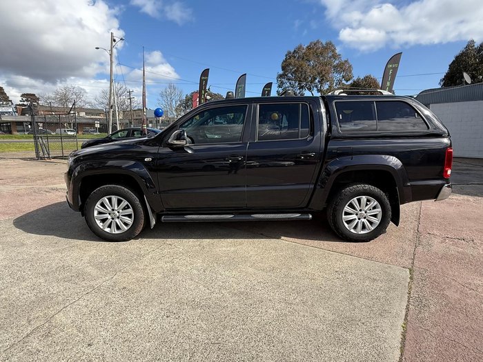 2016 Volkswagen Amarok TDI420 Highline 2H MY16 4X4 Constant Deep Black