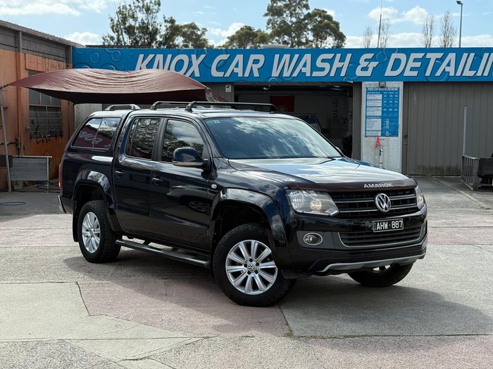 2016 Volkswagen Amarok TDI420 Highline 2H MY16 4X4 Constant Deep Black