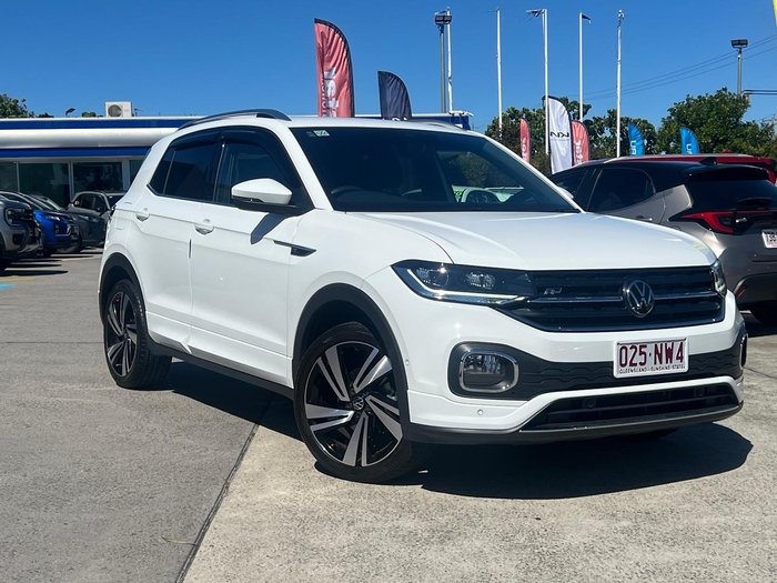 2022 Volkswagen T-Cross 85TSI Style C11 MY23 Pure White