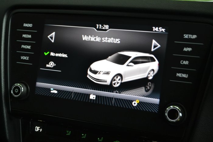 2019 SKODA Octavia 110TSI NE MY19 Moon White