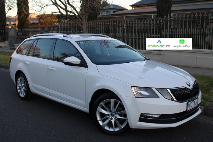 2019 SKODA Octavia 110TSI NE MY19 Moon White