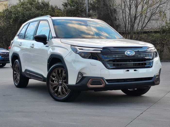 2025 Subaru Forester Hybrid Sport S6 MY26 AWD Crystal White