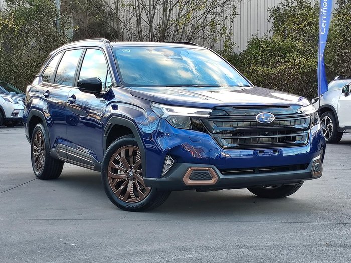 2025 Subaru Forester Hybrid Sport S6 MY26 AWD Sapphire Blue