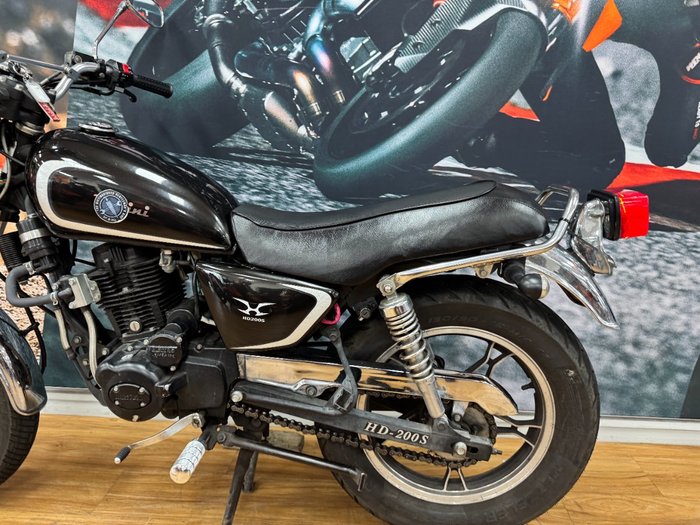 2013 BOLLINI HD RETRO 200 Black