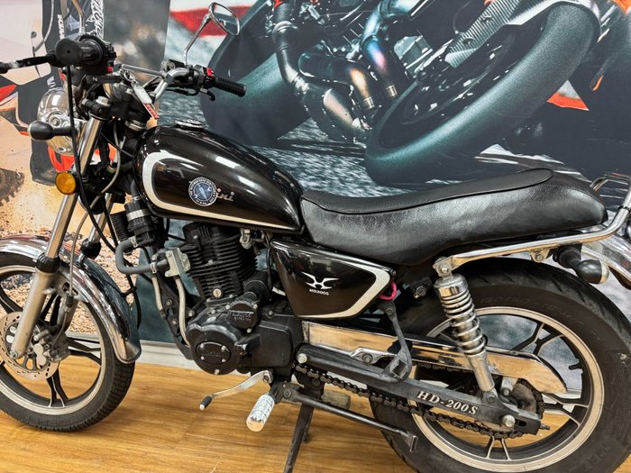 2013 BOLLINI HD RETRO 200 Black