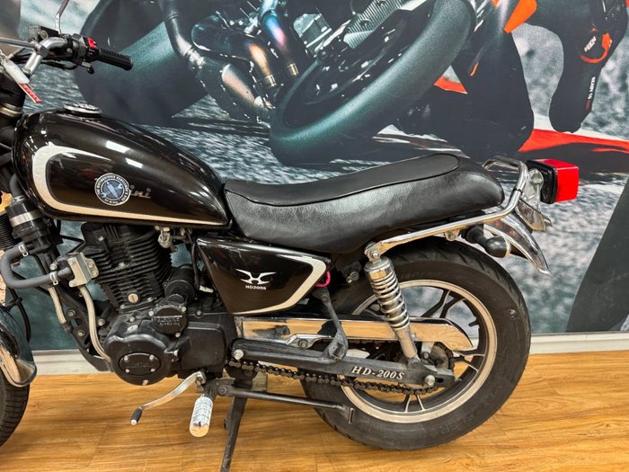 2013 BOLLINI HD RETRO 200 Black
