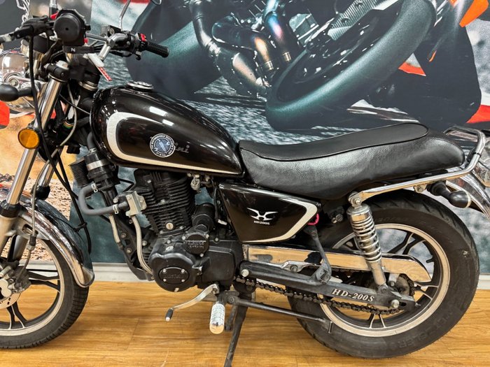 2013 BOLLINI HD RETRO 200 Black