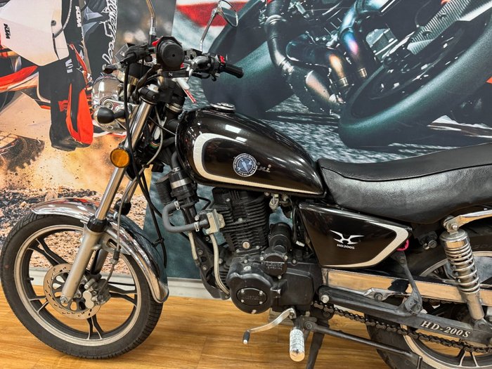 2013 BOLLINI HD RETRO 200 Black