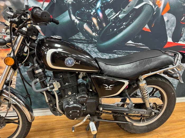 2013 BOLLINI HD RETRO 200 Black