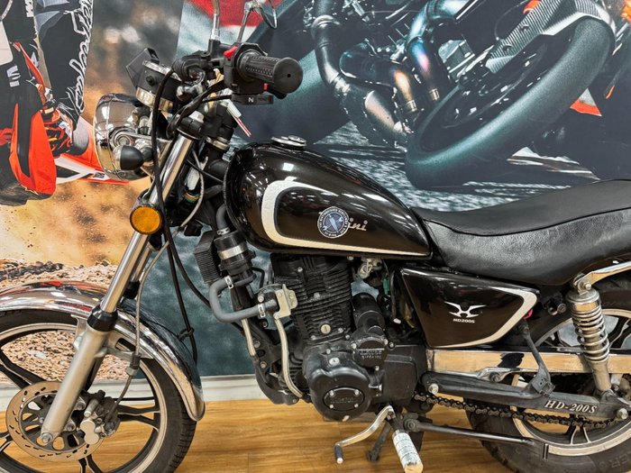 2013 BOLLINI HD RETRO 200 Black