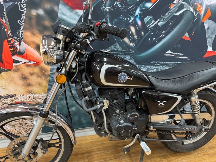 2013 BOLLINI HD RETRO 200 Black