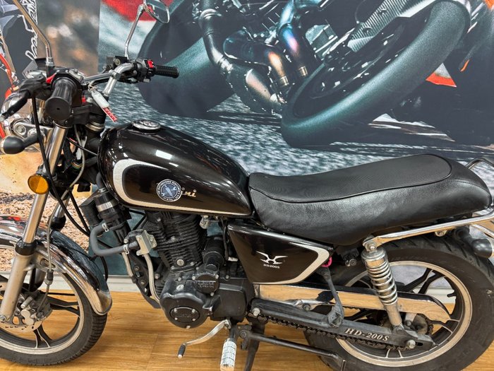 2013 BOLLINI HD RETRO 200 Black