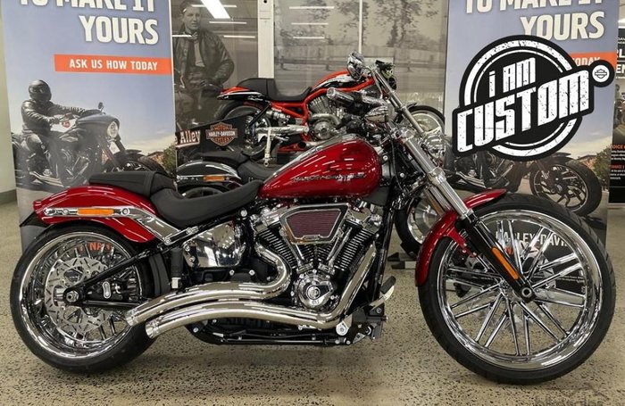 2025 Harley-Davidson Breakout 117 (FXBR) Softail Red